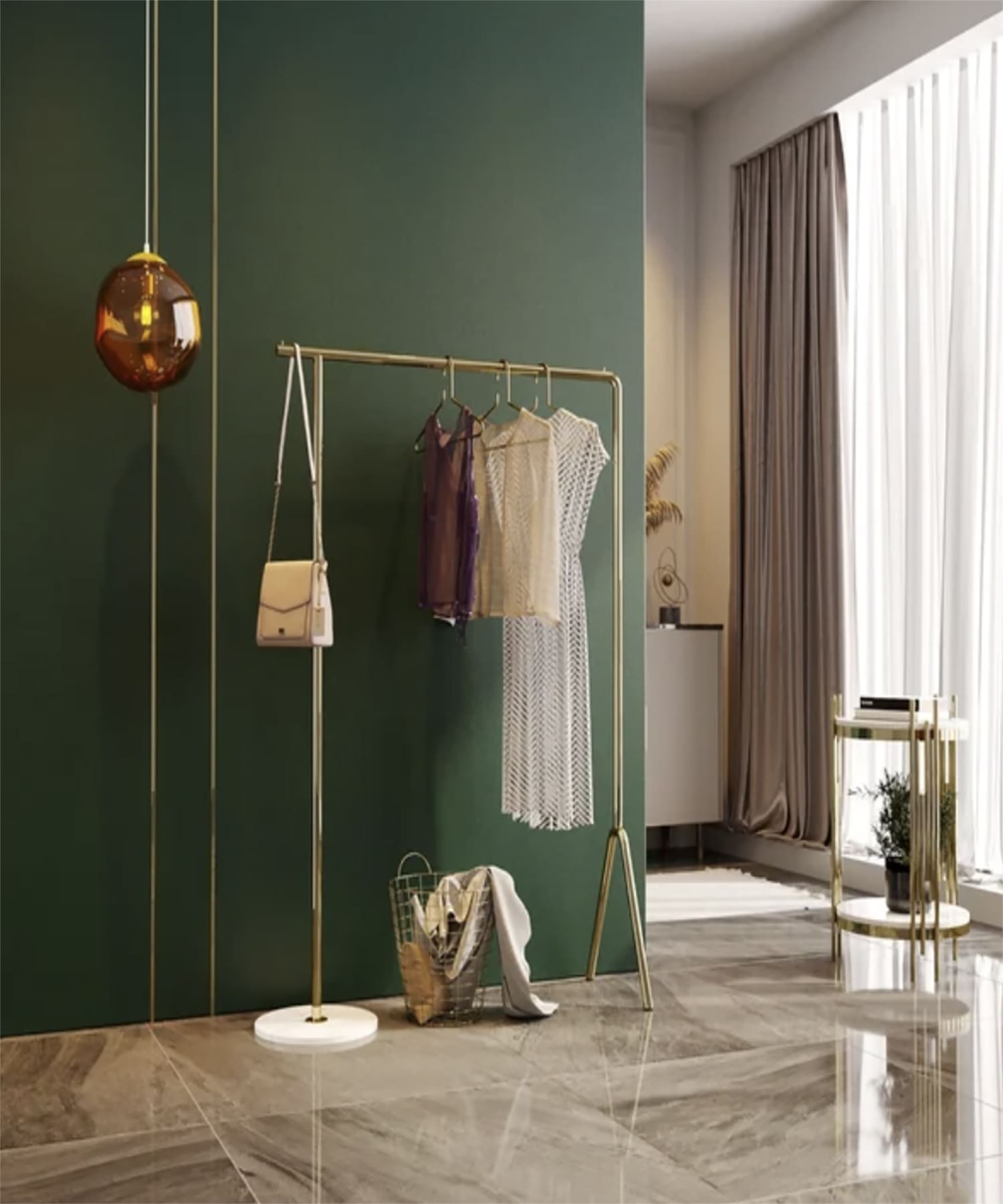 une boutique aménagée