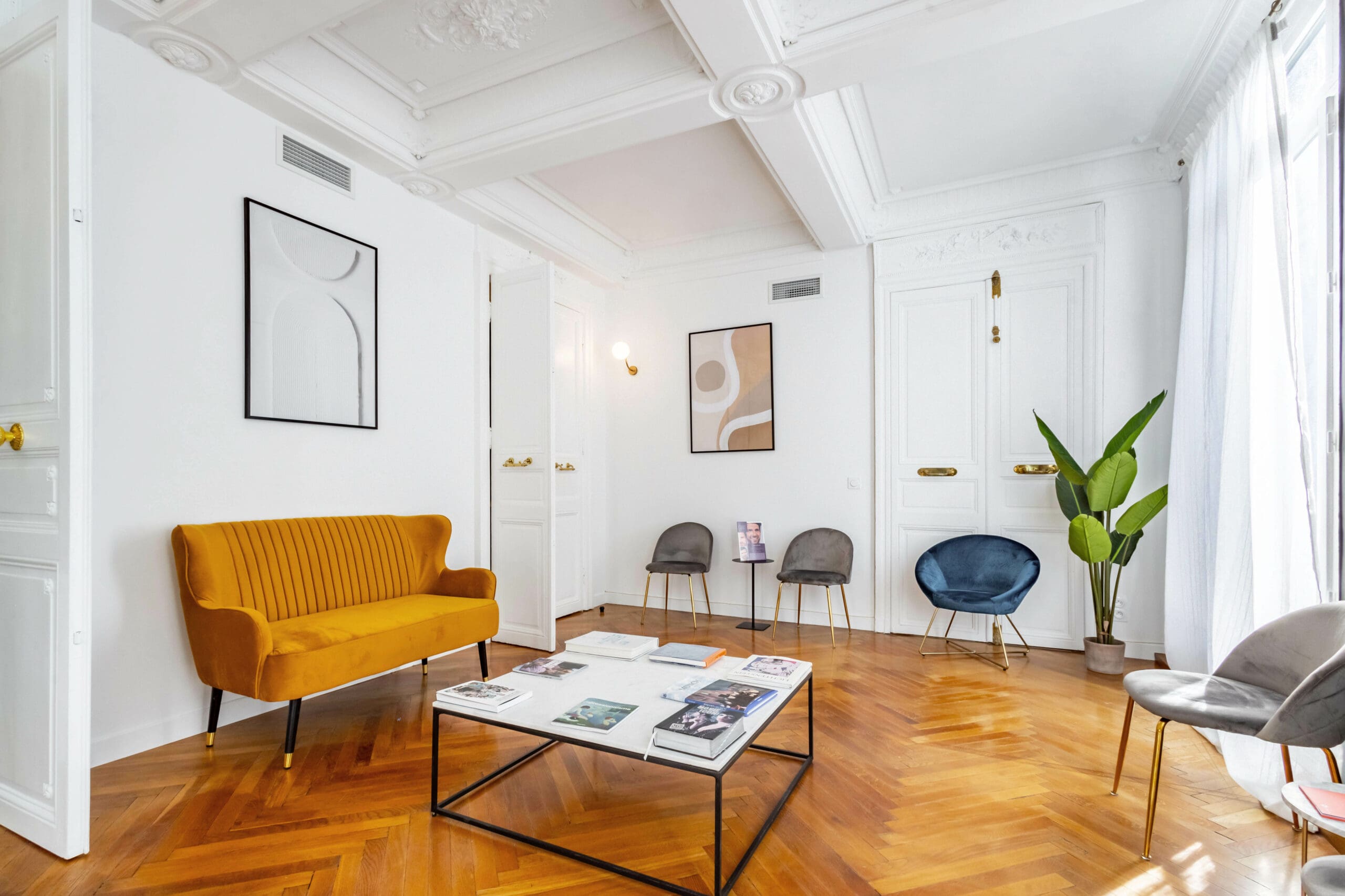 salle d'attente rénovation intérieure